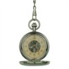 Polished Silver Double Hunter Fob Watch AU image 1
