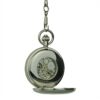 Polished Silver Double Hunter Fob Watch AU image 7