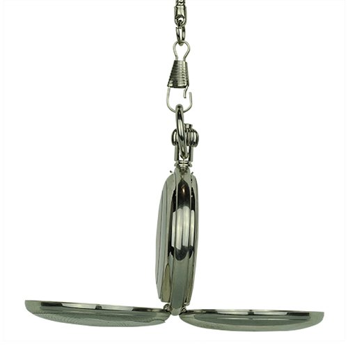 Polished Silver Double Hunter Fob Watch AU image 9 Polished Silver Double Hunter Fob Watch AU image 9