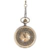 Brass Intricate Half Hunter Pocket Watch AU image 1