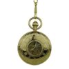 Gold Vintage Roman Numeral Hunter Pocket Watch AU image 2