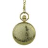 Gold Vintage Roman Numeral Hunter Pocket Watch AU image 3
