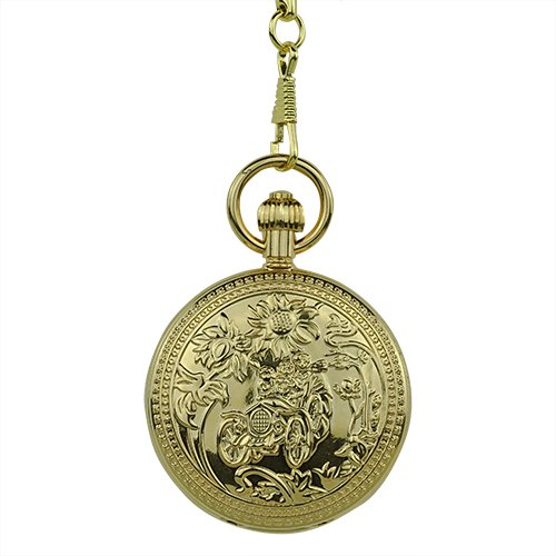 Gold Vintage Car Hunter Fob Watch AU image 3 Gold Vintage Car Hunter Fob Watch AU image 3
