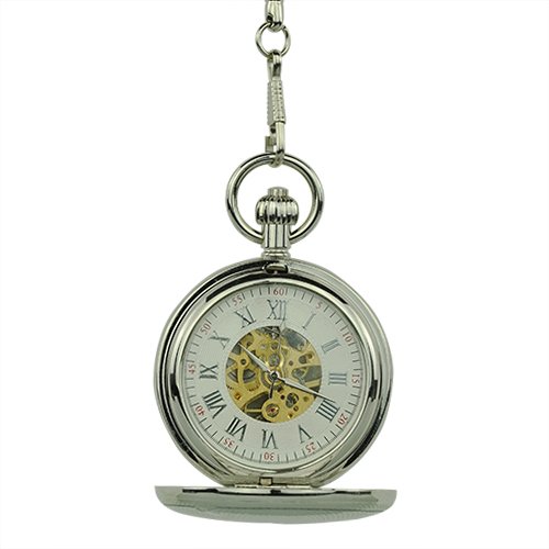 Silver Spheres Hunter Fob Watch AU image 1 Silver Spheres Hunter Fob Watch AU image 1