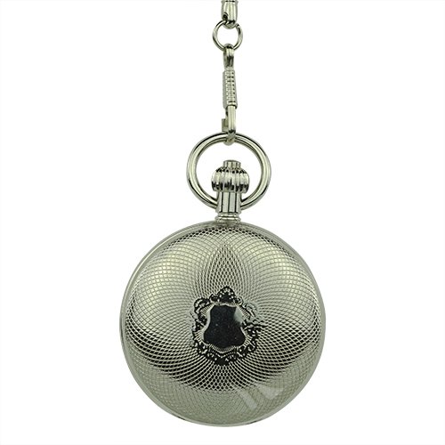 Silver Spheres Hunter Fob Watch AU image 3 Silver Spheres Hunter Fob Watch AU image 3