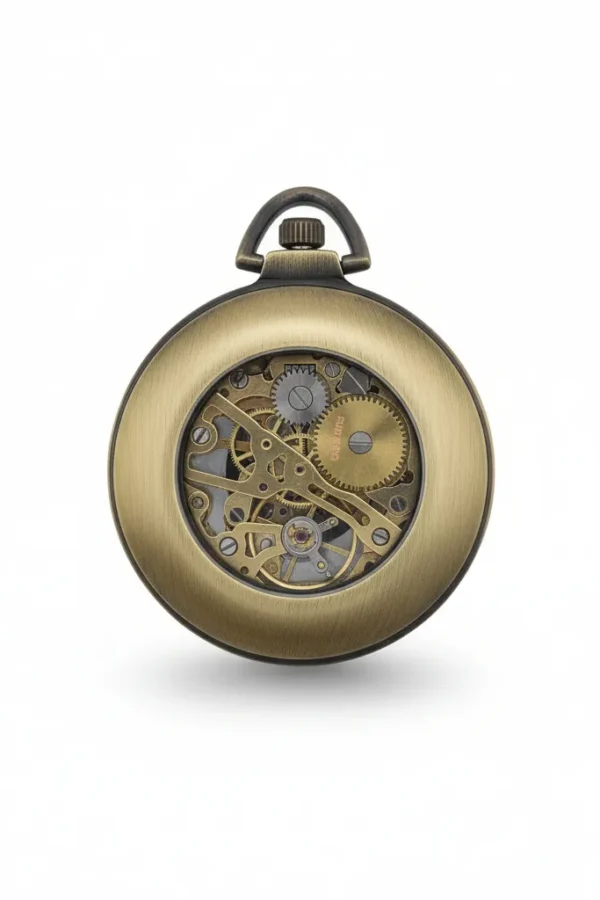 Polished Gold Half Hunter | FOB & Co AU image 4 Polished Gold Half Hunter | FOB & Co AU image 4