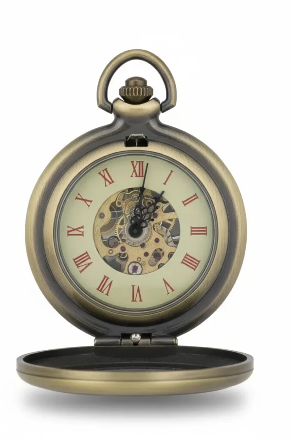Polished Gold Half Hunter | FOB & Co AU image 2 Polished Gold Half Hunter | FOB & Co AU image 2
