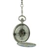 Ceramic Blue Flower Hunter Pocket Watch AU image 3