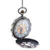 Brass Rose Petal Half Hunter Pocket Watch AU image 4
