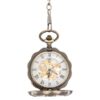 Brass Rose Petal Half Hunter Pocket Watch AU image 2