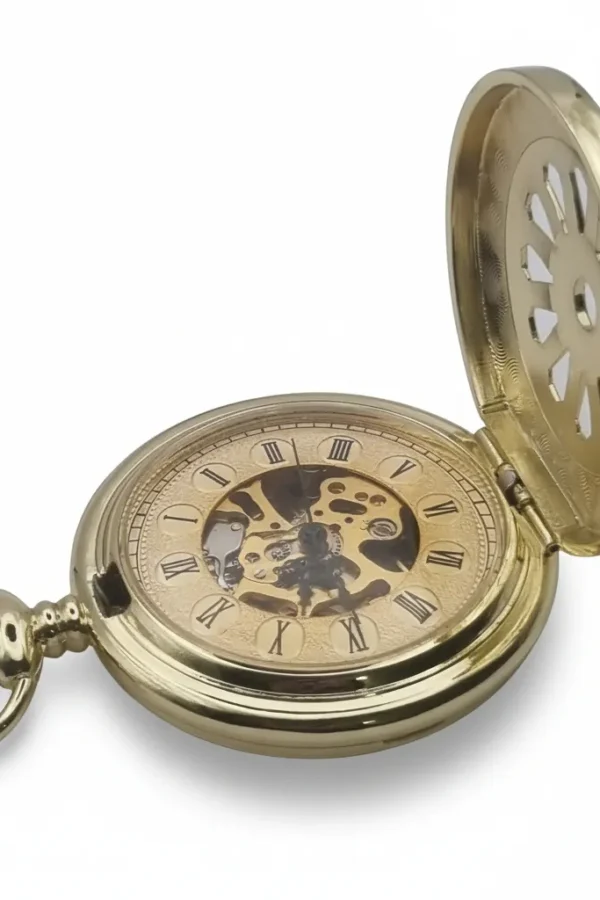 Golden Victorian Rim Hunter Pocket Watch AU image 3 Golden Victorian Rim Hunter Pocket Watch AU image 3