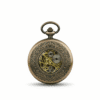 Brass Dial Half Hunter Fob Watch AU image 2