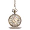 Geometric Flower Half Hunter Pocket Watch AU image 2
