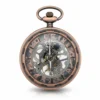 Brass Gear Open Face Pocket Watch AU image 1