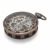 Brass Gear Open Face Pocket Watch AU image 2