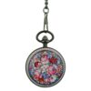 Ceramic Rose Garden Hunter Pocket Watch AU image 4