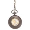 Dark Metal Valentine Half Hunter Pocket Watch AU image 3