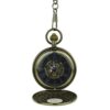 Golden Roman Numerals Half Hunter Fob Watch AU image 2
