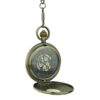 Golden Roman Numerals Half Hunter Fob Watch AU image 3