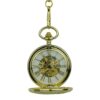 Gold Steampunk Half Hunter Pocket Watch AU image 2
