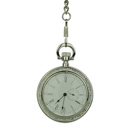 Silver Victorian Open Face Pocket Watch AU image 1 Silver Victorian Open Face Pocket Watch AU image 1
