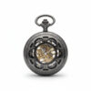 Black Flower Hunter Pocket Watch AU image 1