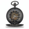 Black Flower Hunter Pocket Watch AU image 3