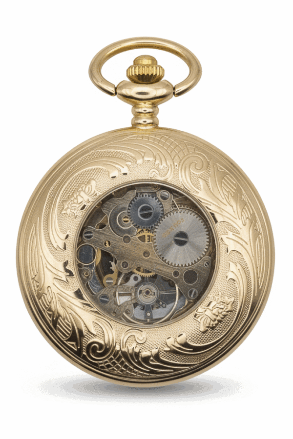 Gold Dragon Hunter Pocket Watch AU image 3 Gold Dragon Hunter Pocket Watch AU image 3