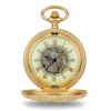 Gold Dragon Hunter Pocket Watch AU image 2