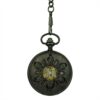 Black Snowflake Hunter Pocket Watch AU image 1