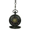 Black Snowflake Hunter Pocket Watch AU image 2