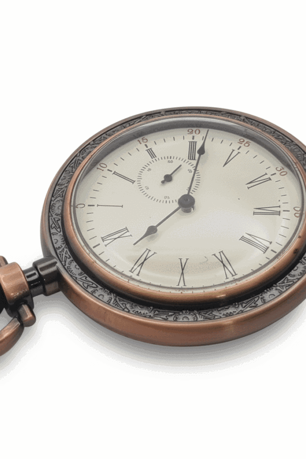 Brass Victorian Open Face Pocket Watch AU image 2 Brass Victorian Open Face Pocket Watch AU image 2