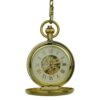 Gold Vintage French Frame Hunter Fob Watch AU image 1