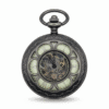 Black Flower Hunter Pocket Watch AU image 1