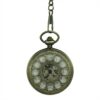 Brass Dial Half Hunter Fob Watch AU image 1