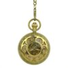 Gold Flower Hunter Pocket Watch AU image 1