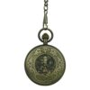 Brass Rope Open Face Fob Watch AU image 3