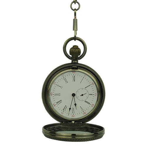 Brass Rope Open Face Fob Watch AU image 2 Brass Rope Open Face Fob Watch AU image 2