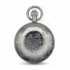 Polished Silver Locomotive Hunter Pocket Watch AU image 1