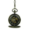Brass Greek Symbol Half Hunter Pocket Watch AU image 2