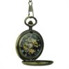 Brass Greek Symbol Half Hunter Pocket Watch AU image 4