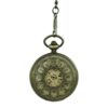 Brass Dial Half Hunter Fob Watch AU image 1