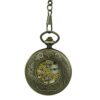 Brass Dial Half Hunter Fob Watch AU image 4