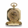 Gold Squircle Open Face Pocket Watch AU image 2