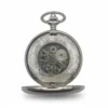 Silver Victorian Double Hunter Fob Watch AU image 2