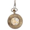 Brass Wheat and Grass Half Hunter Pocket Watch AU image 3