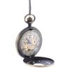 Brass Wheat and Grass Half Hunter Pocket Watch AU image 2