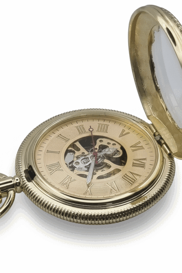 Gold Rope Hunter Fob Watch | FOB & Co AU image 3 Gold Rope Hunter Fob Watch | FOB & Co AU image 3