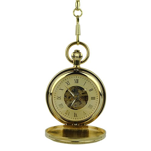 Gold Engraved Fleurs Pocket Watch AU image 3 Gold Engraved Fleurs Pocket Watch AU image 3