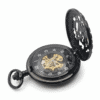Black and Gold Dad Hunter Pocket Watch AU image 3